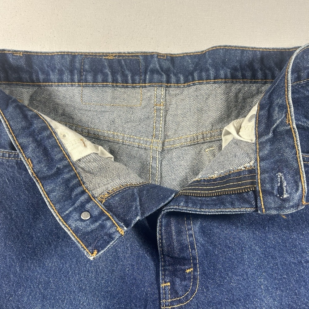Levi's 517 Men's Orange Tab Vintage 80s 90s Bootcut Jeans USA 34x31 - Picture 3 of 11